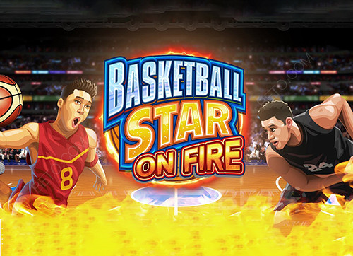 Basketball Star On Fire 