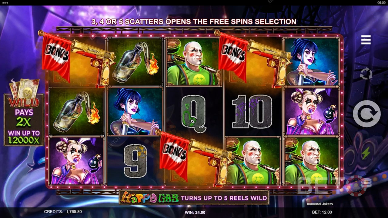 Immortal Jokers Avaliação por BETO Slots