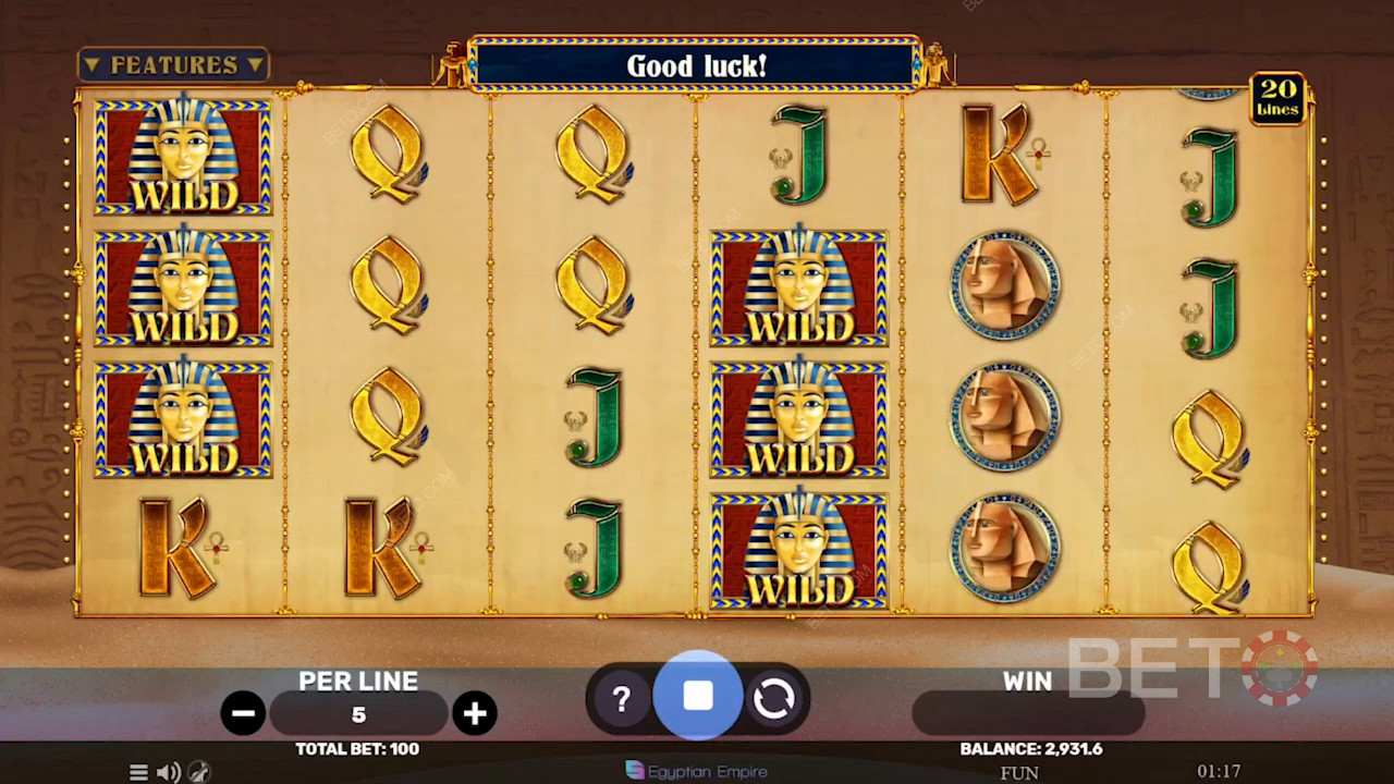 Egyptian Sands Jogo Grátis