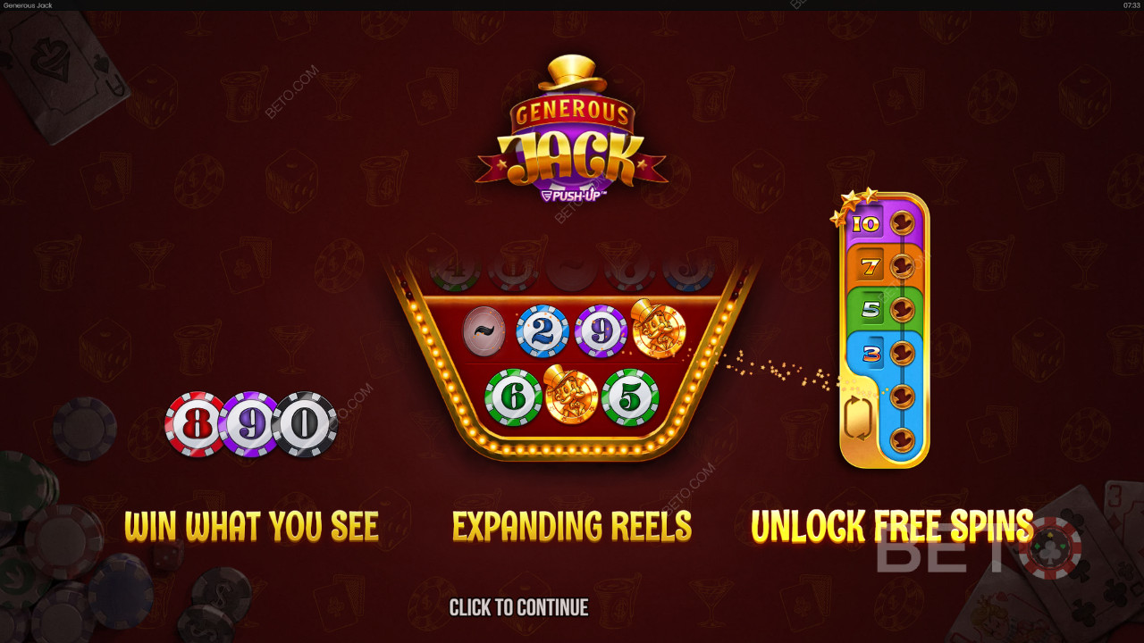 Jack Generoso Avaliação por BETO Slots