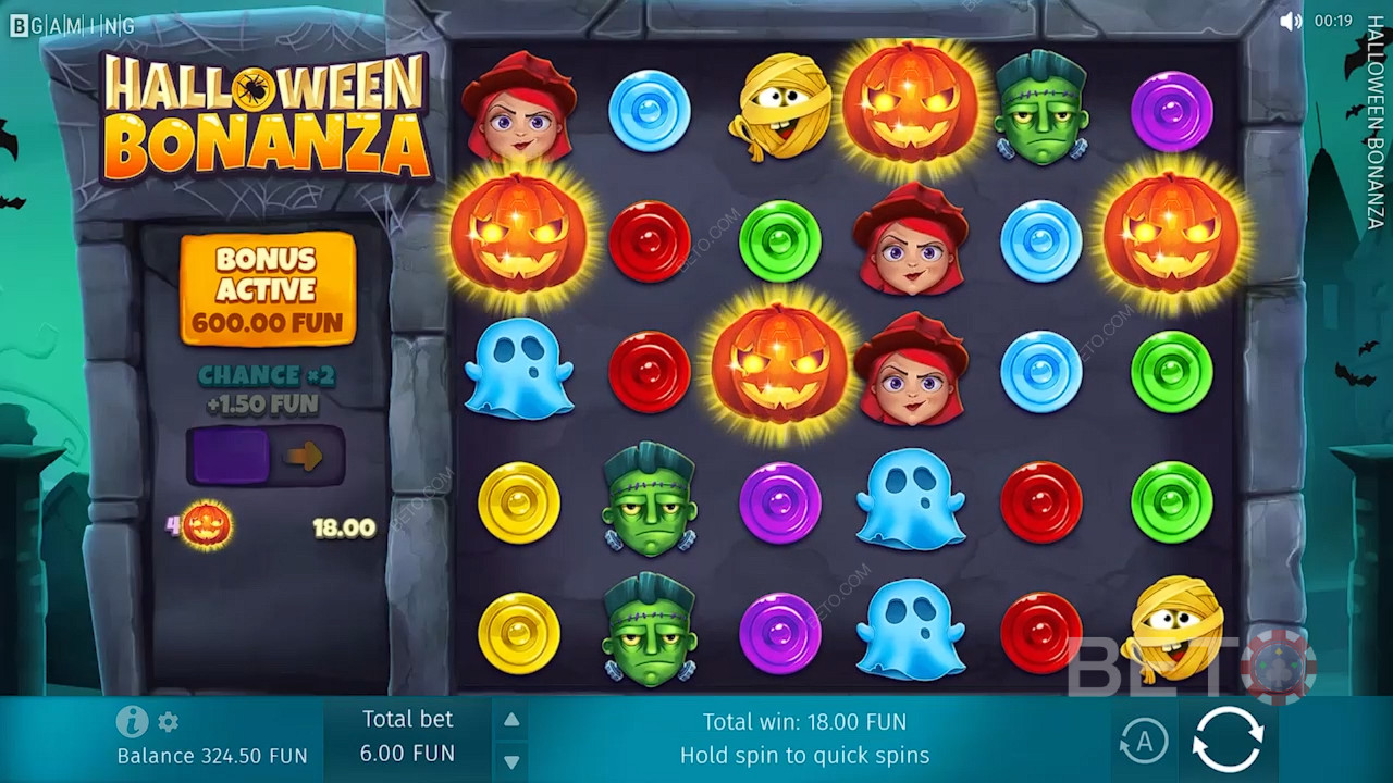 Halloween Bonanza Resenha feita por BETO Slots