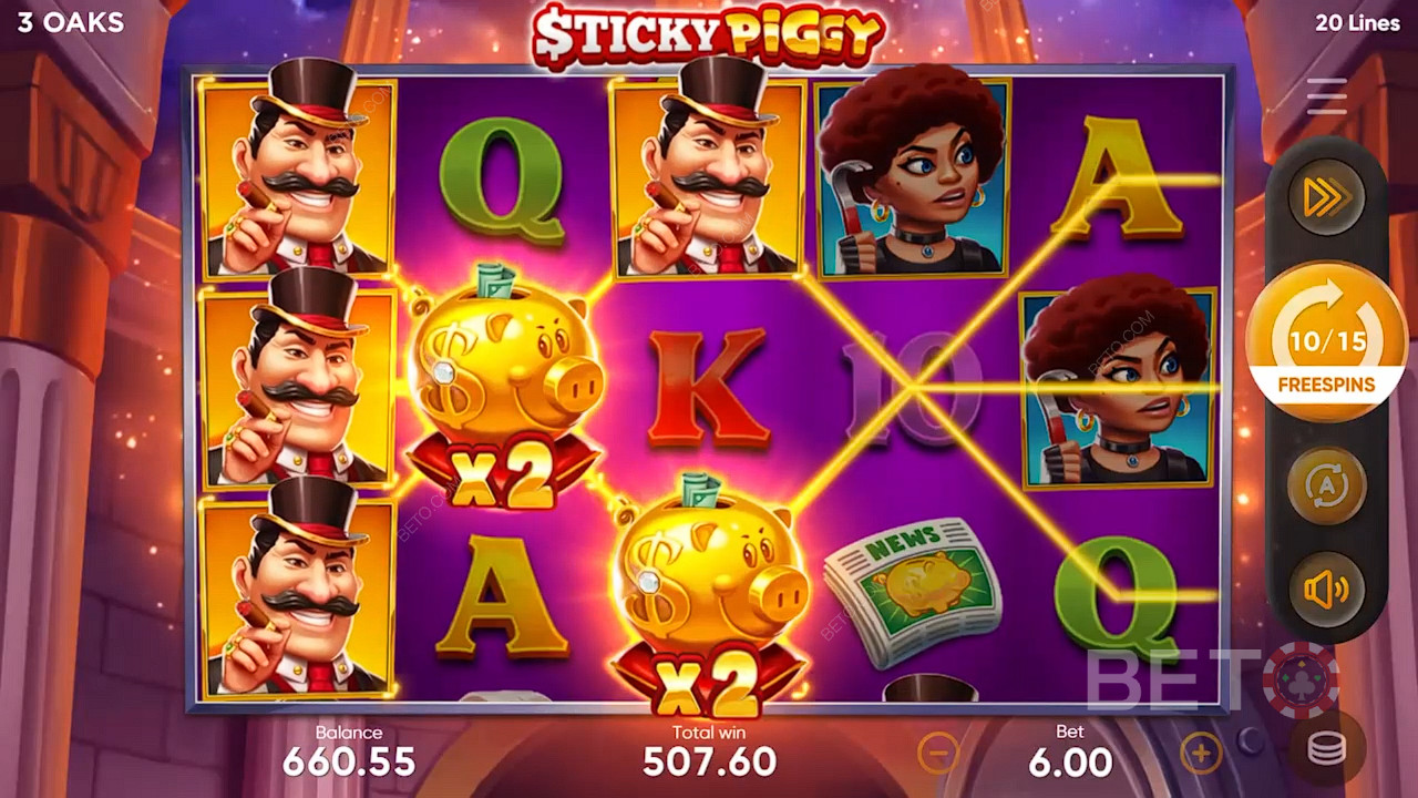 Sticky Piggy Jogo Grátis