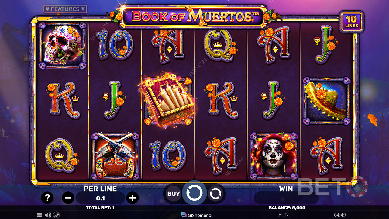 Book of Muertos Jogo Grátis