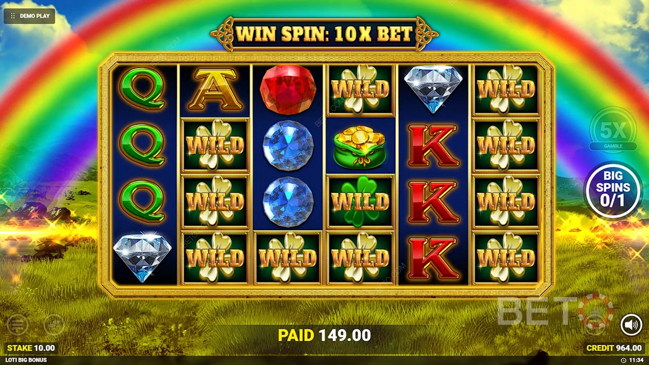 Luck O' The Irish Big Bonus Jogo Grátis