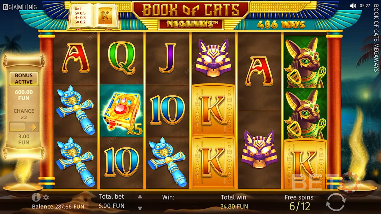 Livro dos Gatos Megaways Revisão por BETO Slots