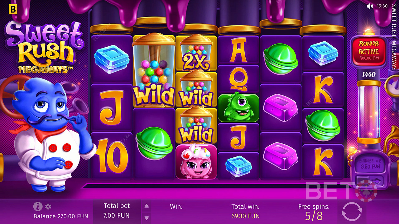 Sweet Rush Megaways Jogo Grátis