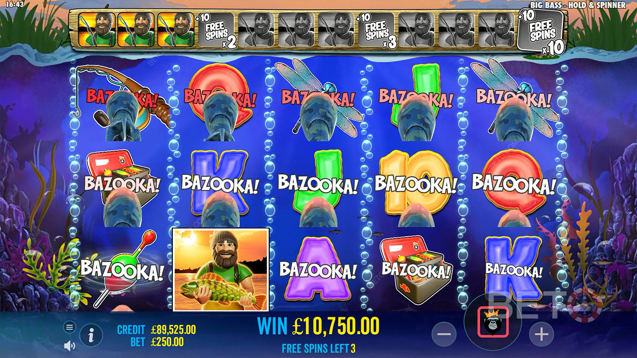 Big Bass Bonanza Hold and Spinner Jogo Grátis