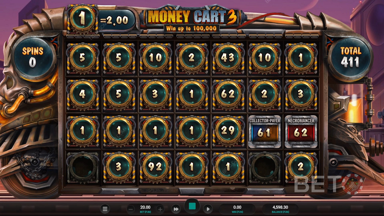 Money Cart 3 Avaliação por BETO Slots