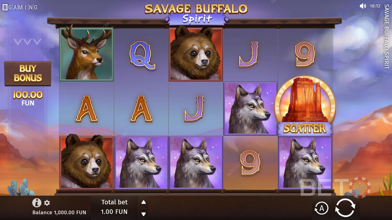 Savage Buffalo Spirit Jogo Grátis