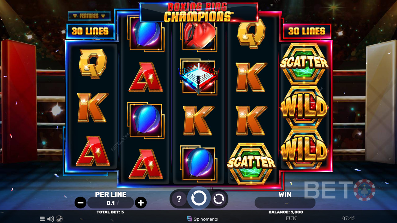 Boxing Ring Champions Avaliação por BETO Slots