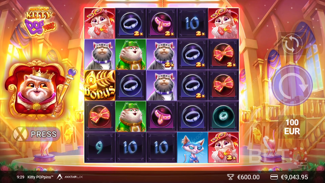 Kitty POPpins Resenha de BETO Slots