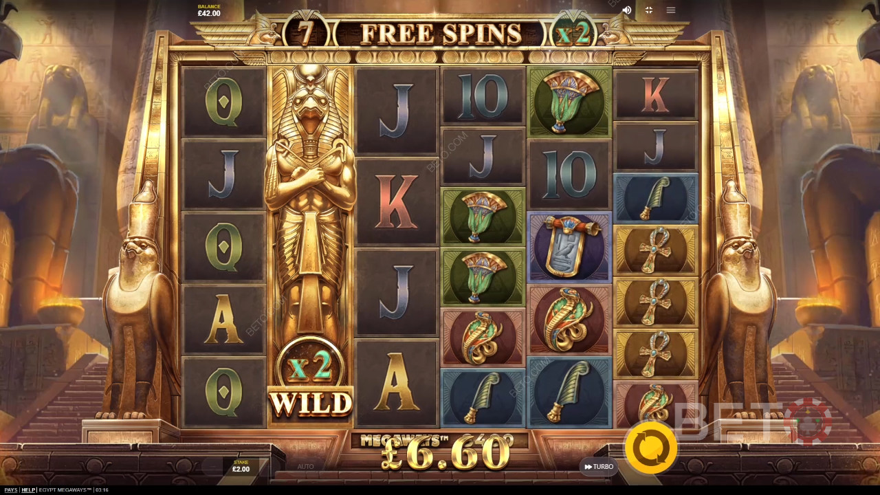 Egypt Megaways Resenha por BETO Slots