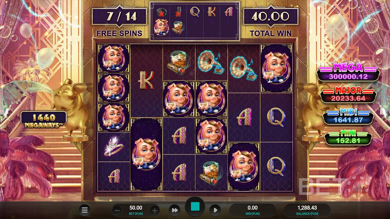 The Great Pigsby Megapays Resenha por BETO Slots