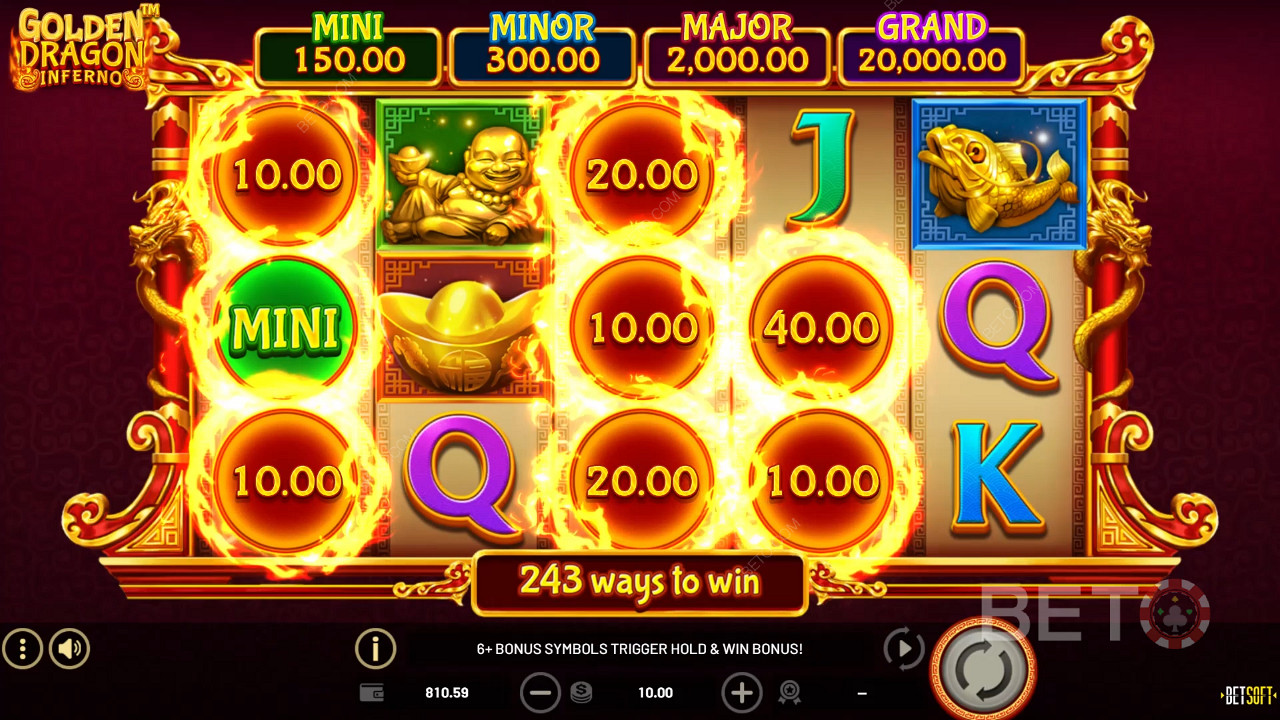 Golden Dragon Inferno Jogo Grátis
