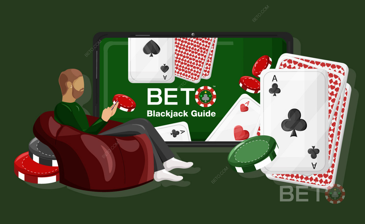 Jogue Blackjack & ganhe. Folha de Apoio, Estratégia & Regras de Casino