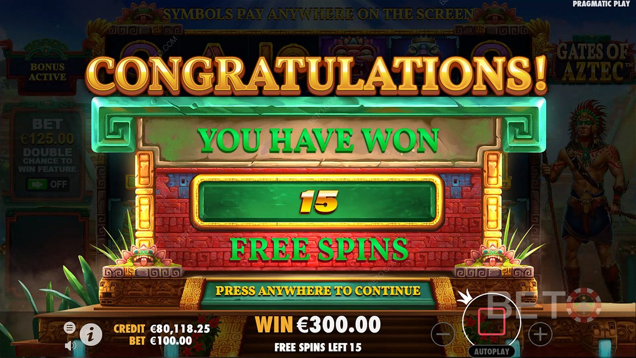 Ganhe 5.000x a sua aposta na Slot Online Gates of Aztec!