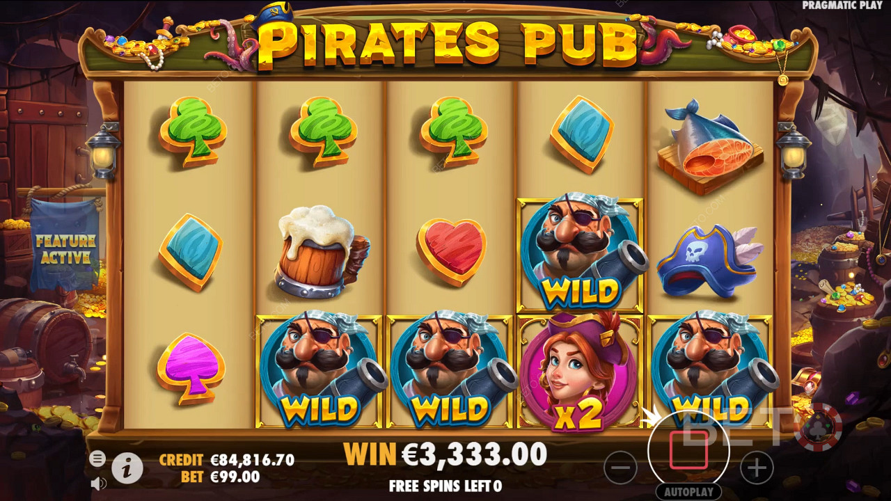 Pirates Pub Avaliação por BETO Slots