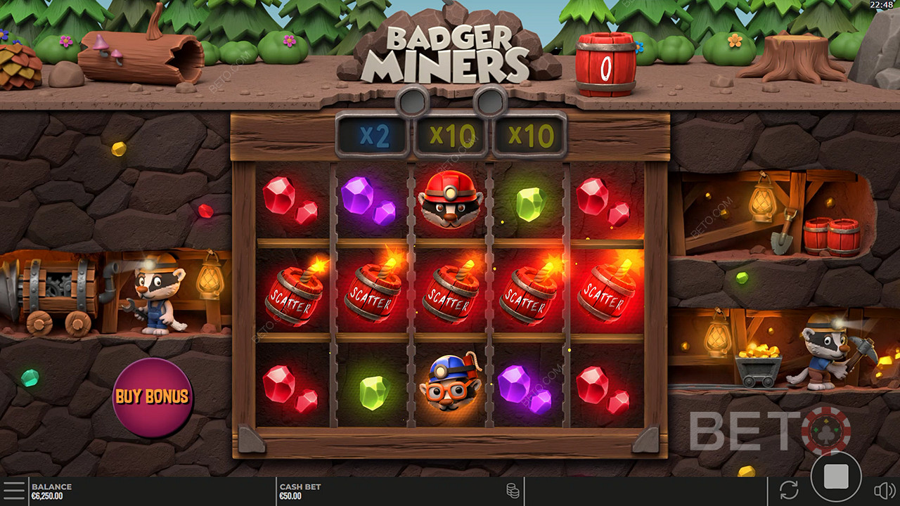 Badger Miners  Jogo Grátis