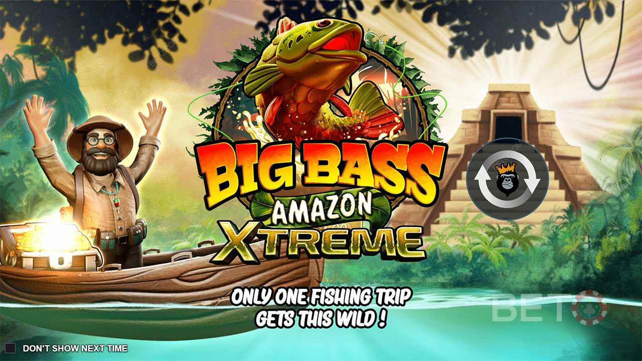 Tema e design: Aventura de pesca na Amazónia