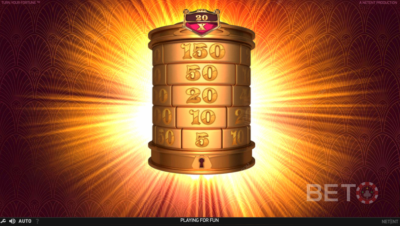 A assinatura Golden Win Cylinder in Turn Your Fortune