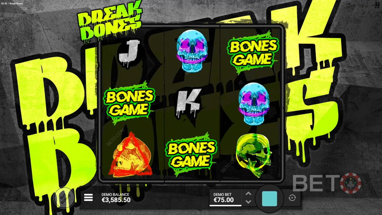 Break Bones Resenha de BETO Slots