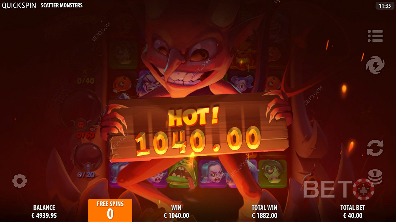 Scatter Monsters Jogo Grátis
