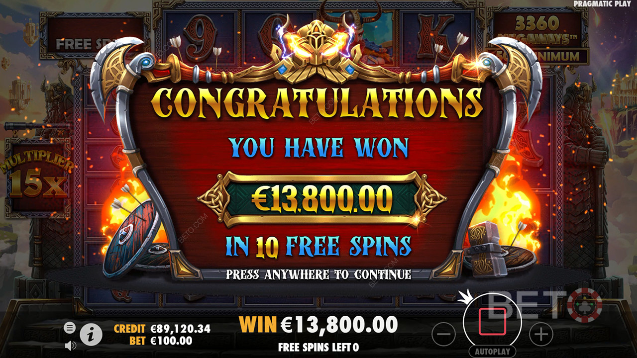 Fury of Odin Megaways Slot Machine - O nosso veredito