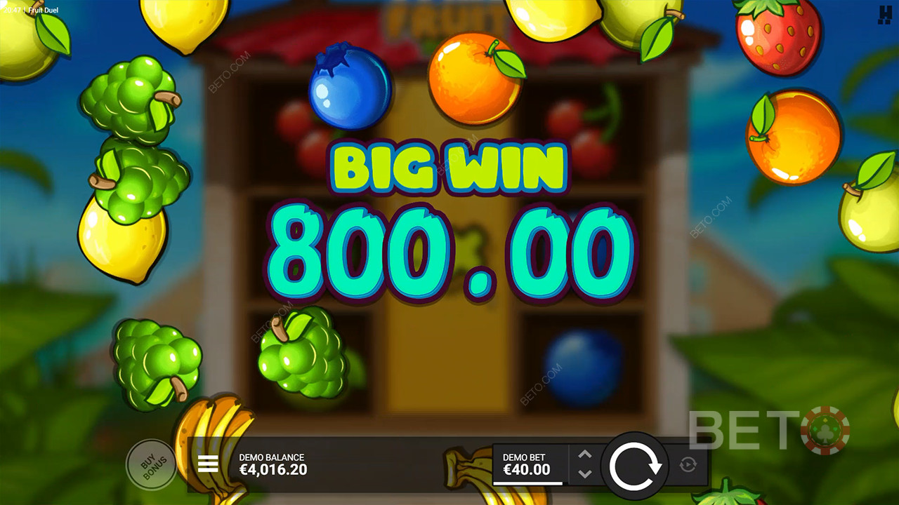 Fruit Duel Resenha feita por BETO Slots