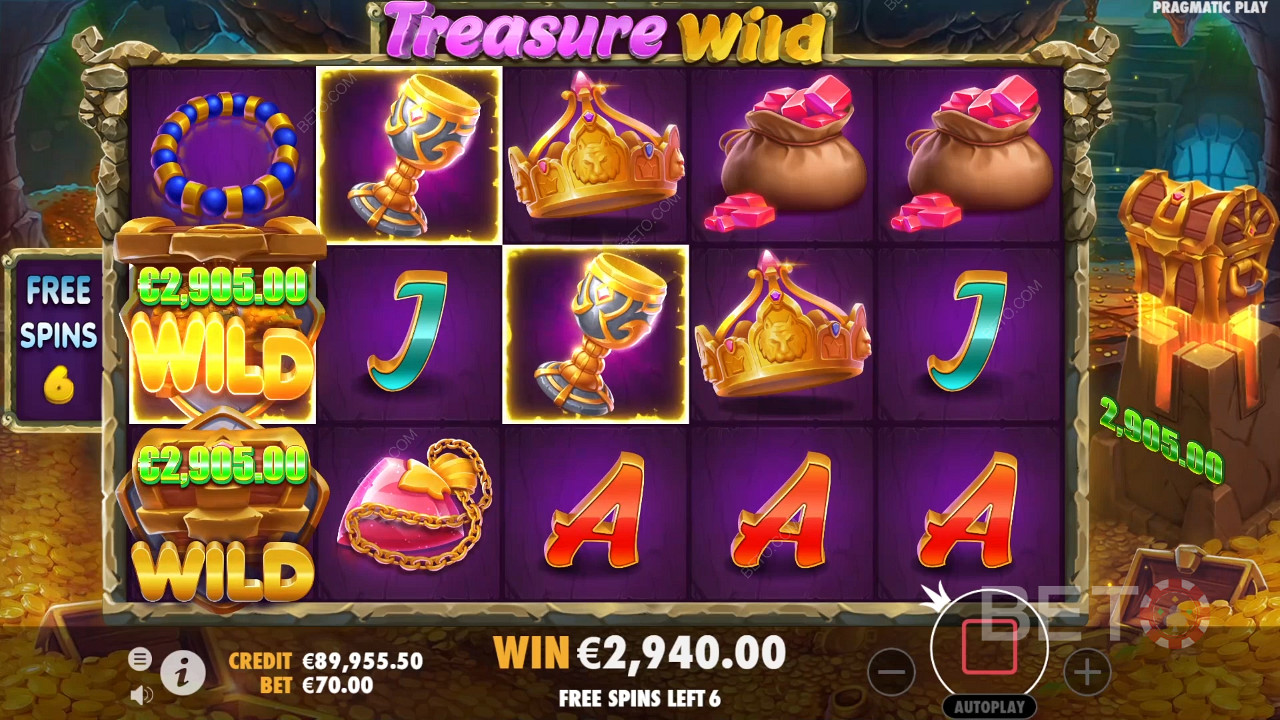 Treasure Wild Avaliação por BETO Slots