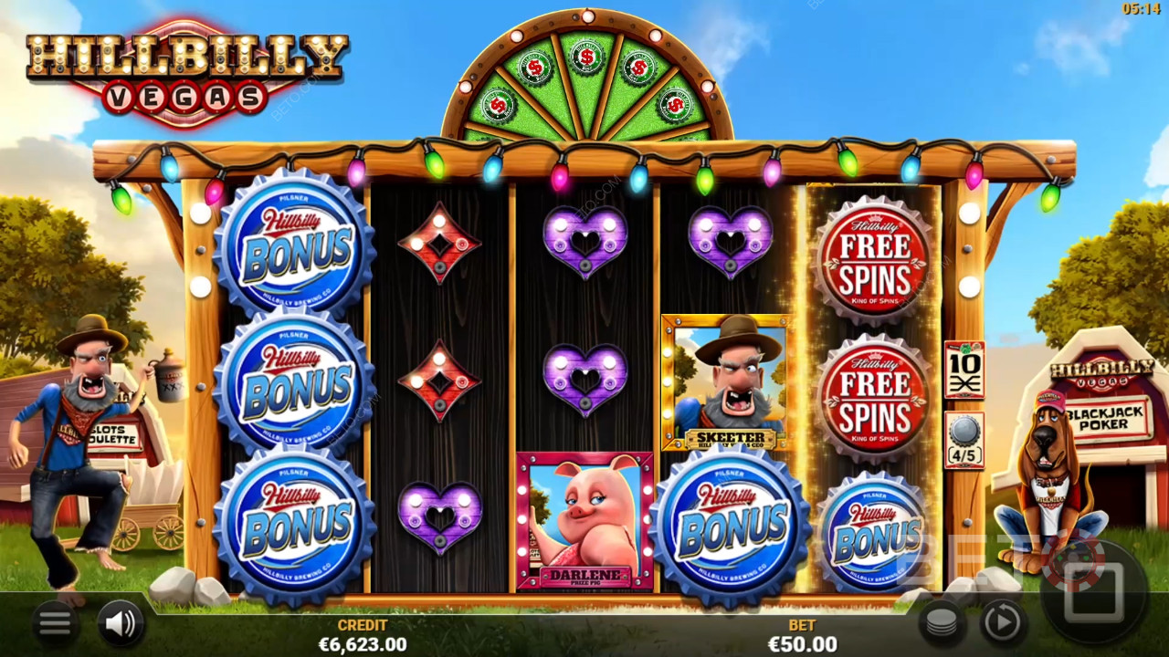 Hillbilly Vegas Avaliação por BETO Slots