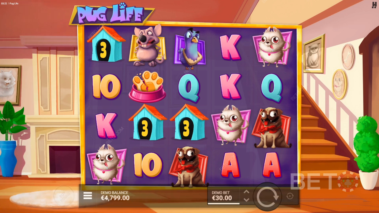 Avaliação do Pug Life por BETO Slots