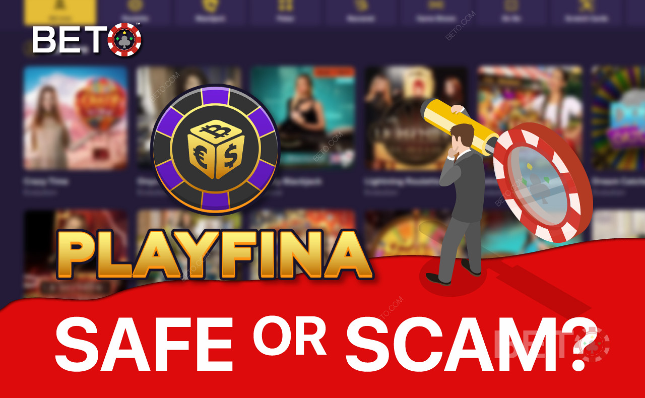 Playfina Casino - É seguro ou é uma fraude?