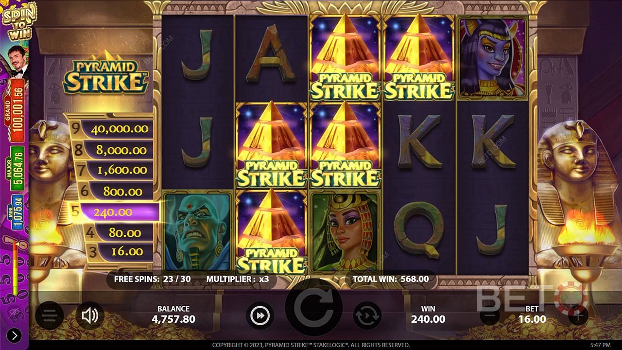 Pyramid Strike Jogo Grátis