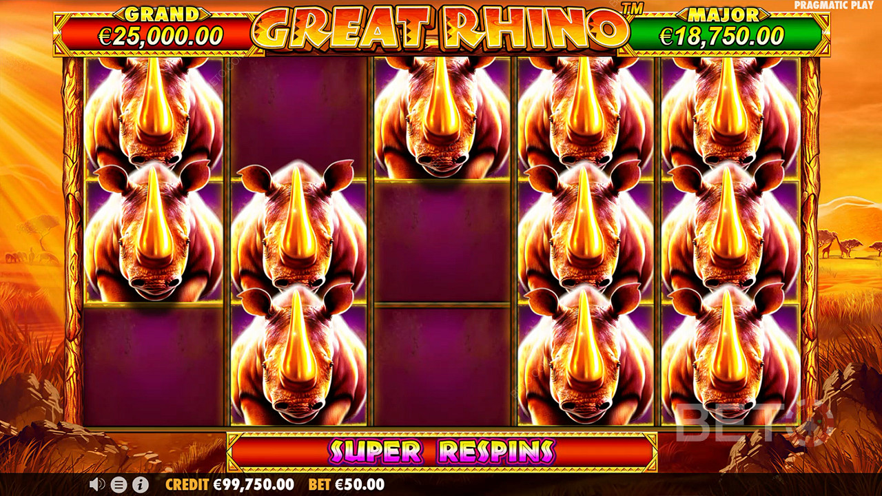 Great Rhino Resenha de BETO Slots