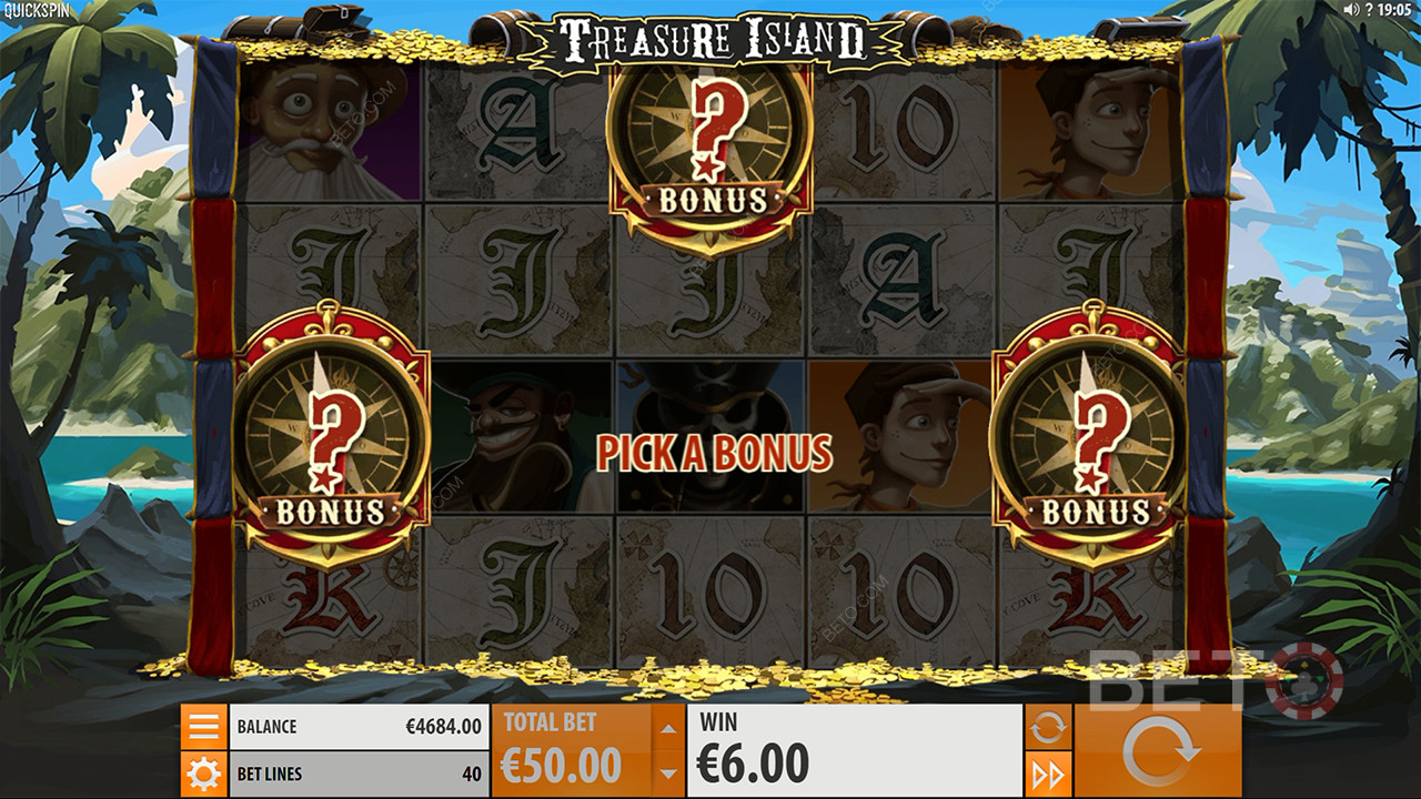 Treasure Island Avaliação por BETO Slots