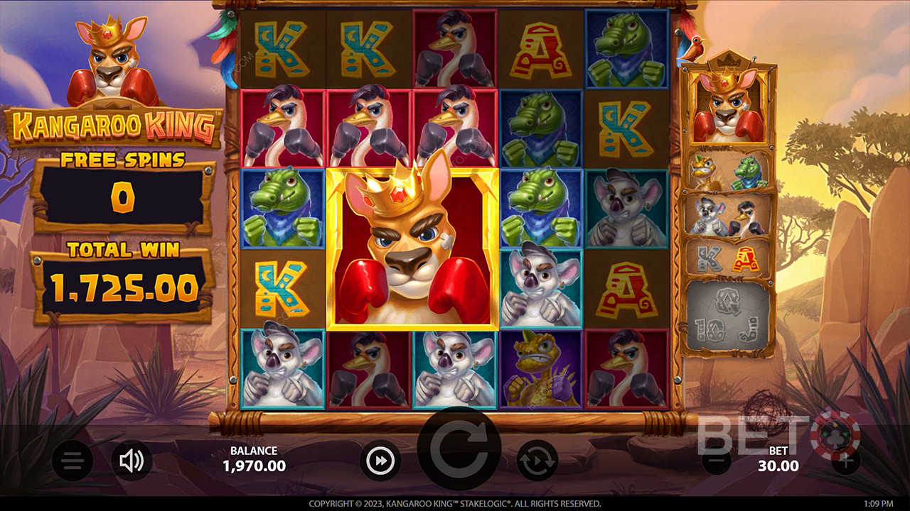 Kangaroo King  Jogo Grátis