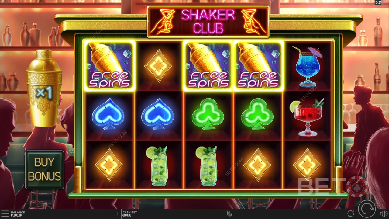 Avaliação do Shaker Club por BETO Slots