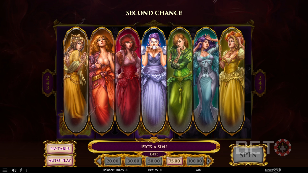 7 Sins Resenha de BETO Slots
