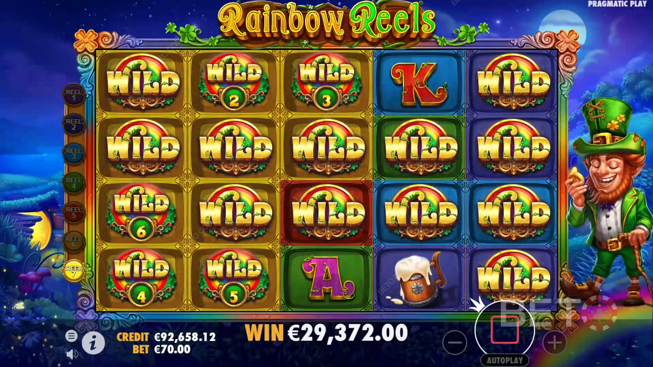 Avaliação do Rainbow Reels por BETO Slots
