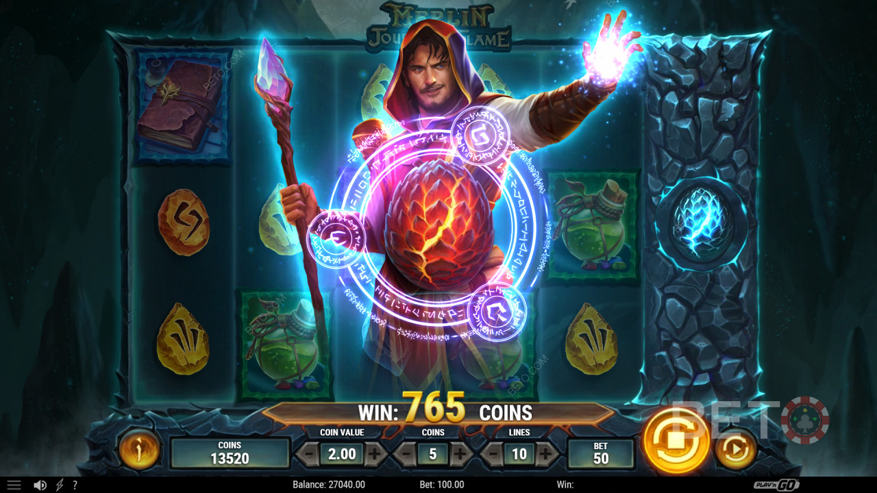 Merlin: Journey of Flame  Jogo Grátis