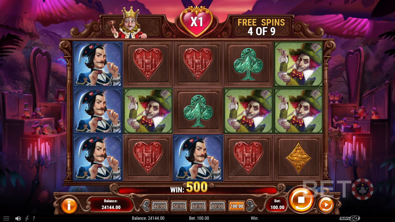Crítica da Court of Hearts por BETO Slots