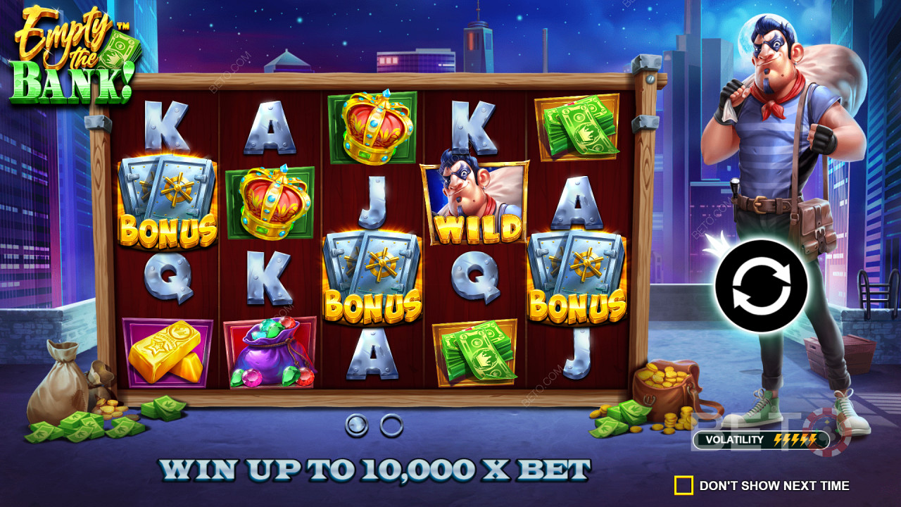 Esvaziar o Banco Avaliação por BETO Slots