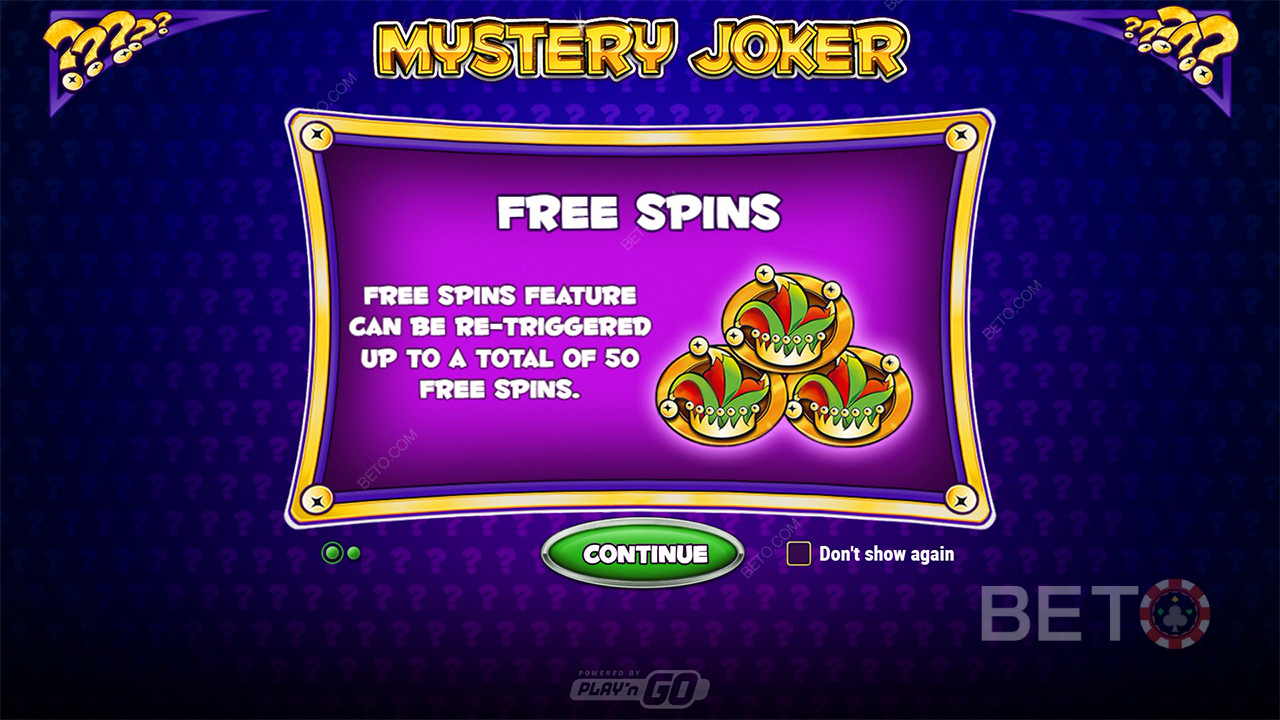 Funcionalidades de bónus explicadas em Mystery Joker por Play