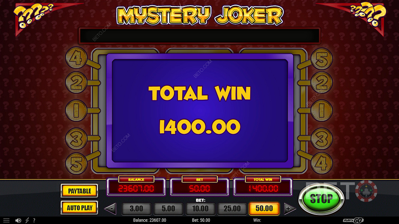 Ganhe 6.020x a sua aposta na Slot de Vídeo Mystery Joker!