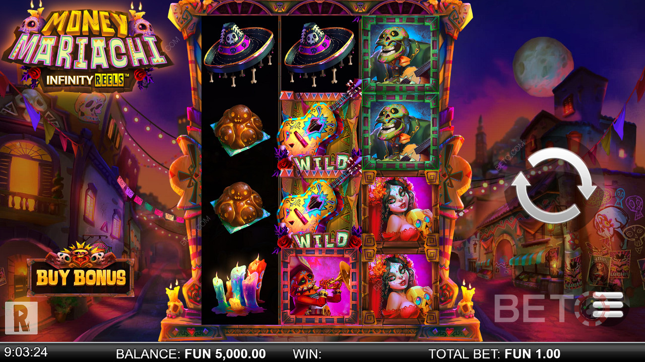 Money Mariachi Infinity Reels Jogo Grátis