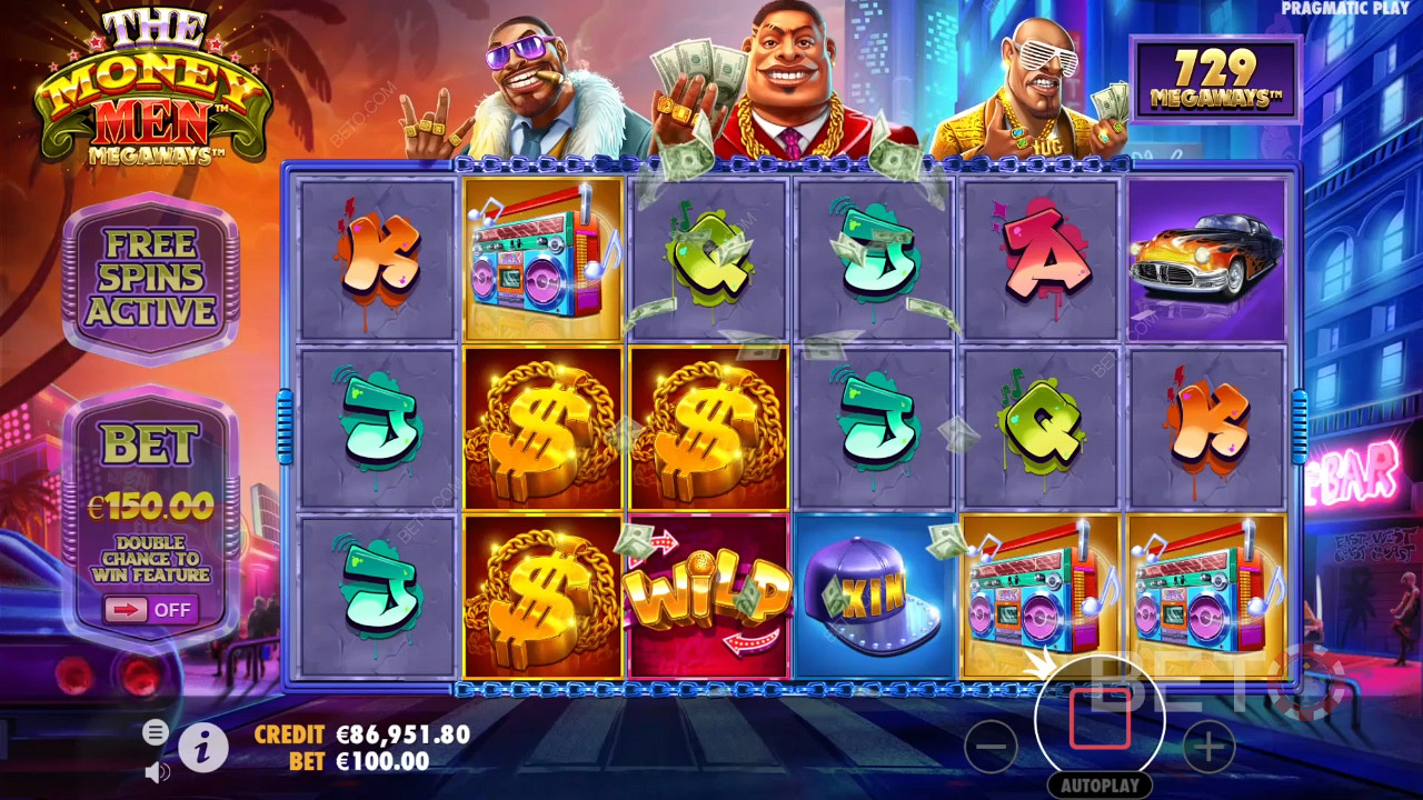 The Money Men Megaways  Jogo Grátis