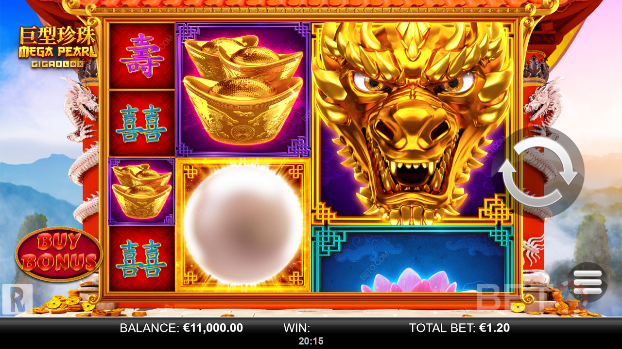 Megapearl Gigablox Avaliação por BETO Slots