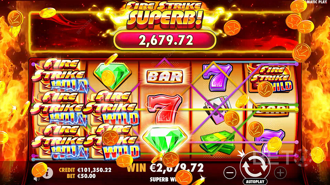 Fire Strike Avaliação por BETO Slots