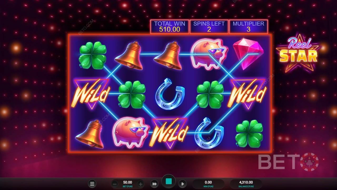Avaliação do Reel Star por BETO Slots