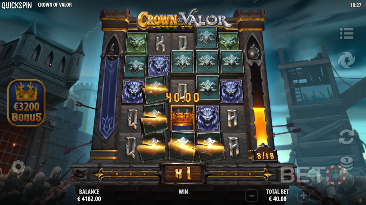 Crown of Valor: Uma Slot Machine Deve Girar?